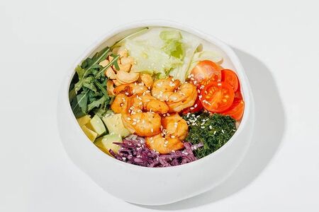 Поке с креветками 