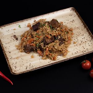 Плов с говядиной