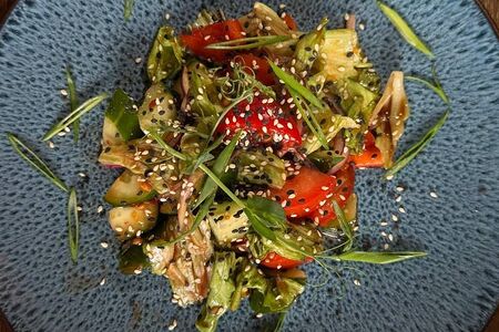 Салат из овощей в маринаде КимЧи