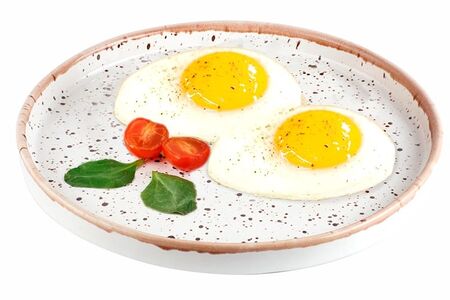 Яичница с помидорами