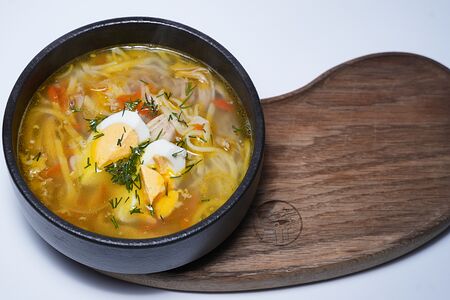 Суп-лапша с цыплёнком