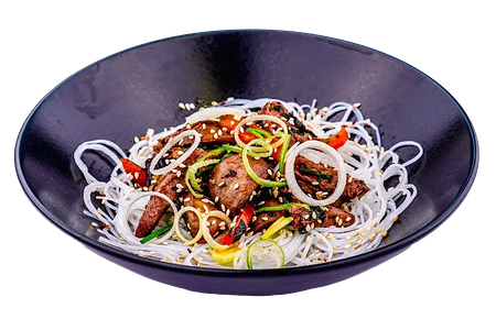 Фунчоза с говядиной