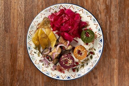 Тарелка грузинских закусок