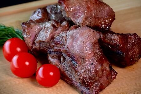 Шашлык из свиной шеи