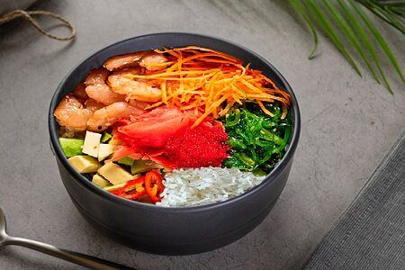 Поке с креветкой