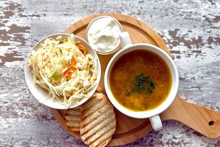 Ланч с фрикадельками