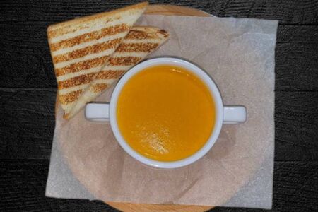 Крем-суп чечевичный