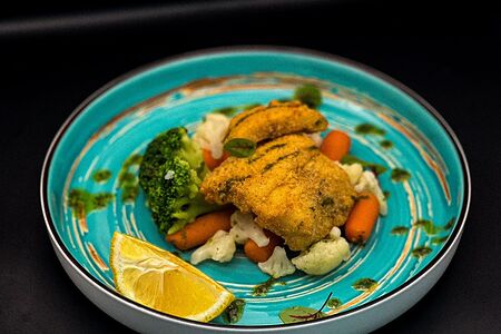 Судак азовский с овощами Al dente