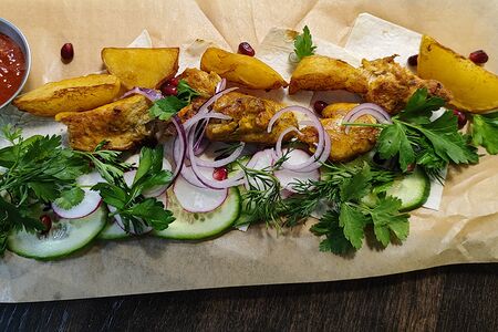 Шашлык из курицы