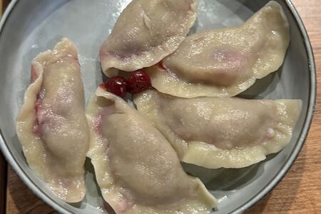 Вареники с вишней