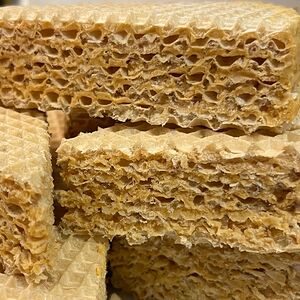 Вафля с сгущенкой 