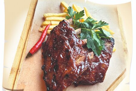 Свиные ребра Барбекю