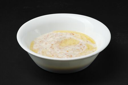Каша пшеничная на молоке с маслом