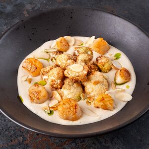 Салат с Дальневосточным Гребешком