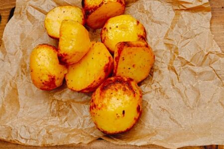 Картофель на мангале