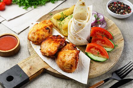 Шашлык куриной грудки