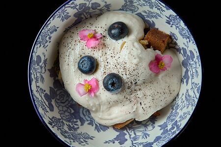 Сырный торт + кекс имбирный