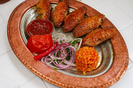 Шашлык из куриных крылышек