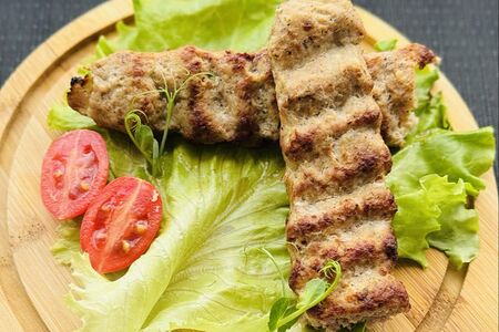 Люля-кебаб на углях