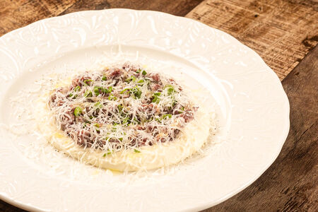 Тартар из бедра бычка