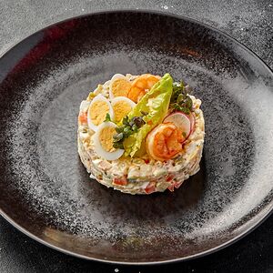 Салат Оливье по рецепту 1886 года