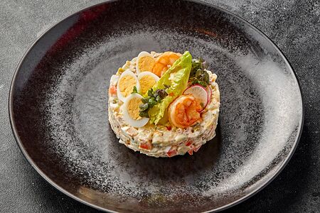 Салат Оливье по рецепту 1886 года