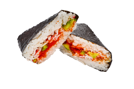 Онигири с крабом