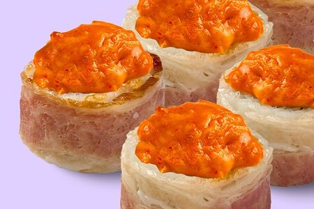 Запечённый с беконом