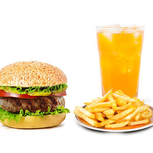 Мачо бургер комбо 