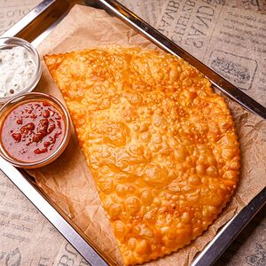 Чебурек с картофелем и грибами