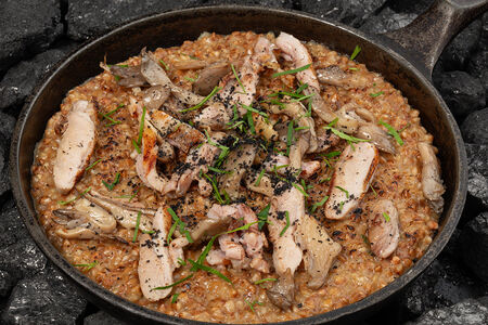 Перепелка с гречотто