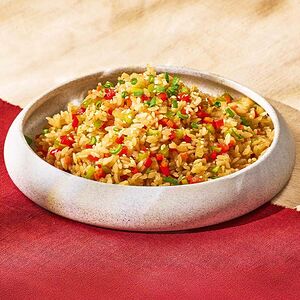 Тяхан с овощами