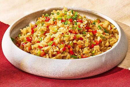 Тяхан с овощами