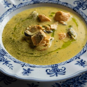 Чихиртма с морепродуктами