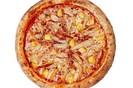 С ананасами и копченой курочкой 