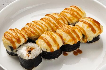 Запечённый с мидиями