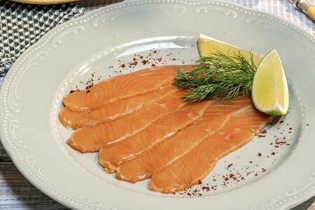 Лосось домашнего посола