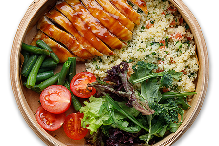 Боул с куриным филе