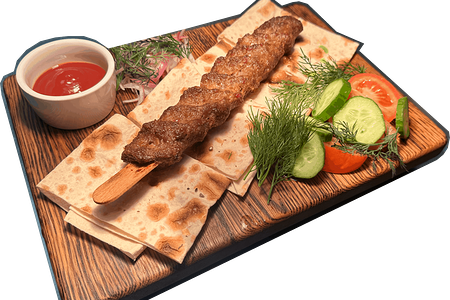 Люля кебаб из говядины 160/60/50/30 гр