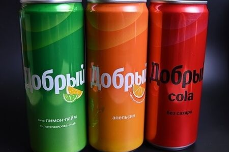 Лимонад добрый 0,33л в асс