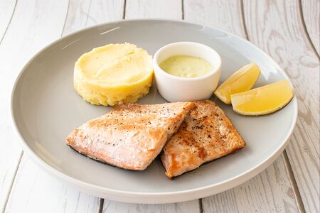 Горбуша на гриле