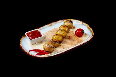 Картофель на углях