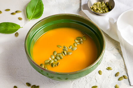 Тыквенный суп с карри