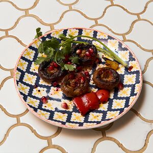 Шампиньоны на гриле