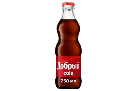 Добрый кола стекло
