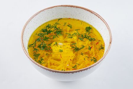 Суп куриный с лапшой аришта