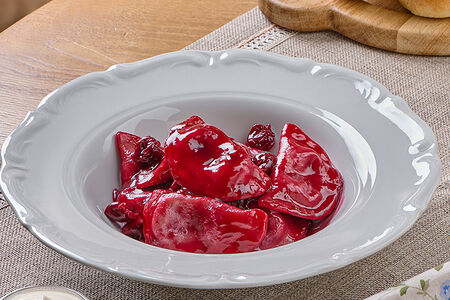 Вареники с вишней