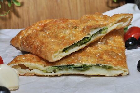 Чебурек Картофель и зелень