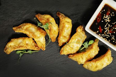 Гёдза с курицей