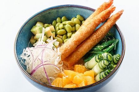 Поке с креветкой
